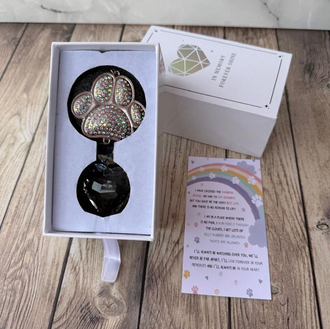 Perfect Paw™ Forever Paw Memorial Sun Catcher