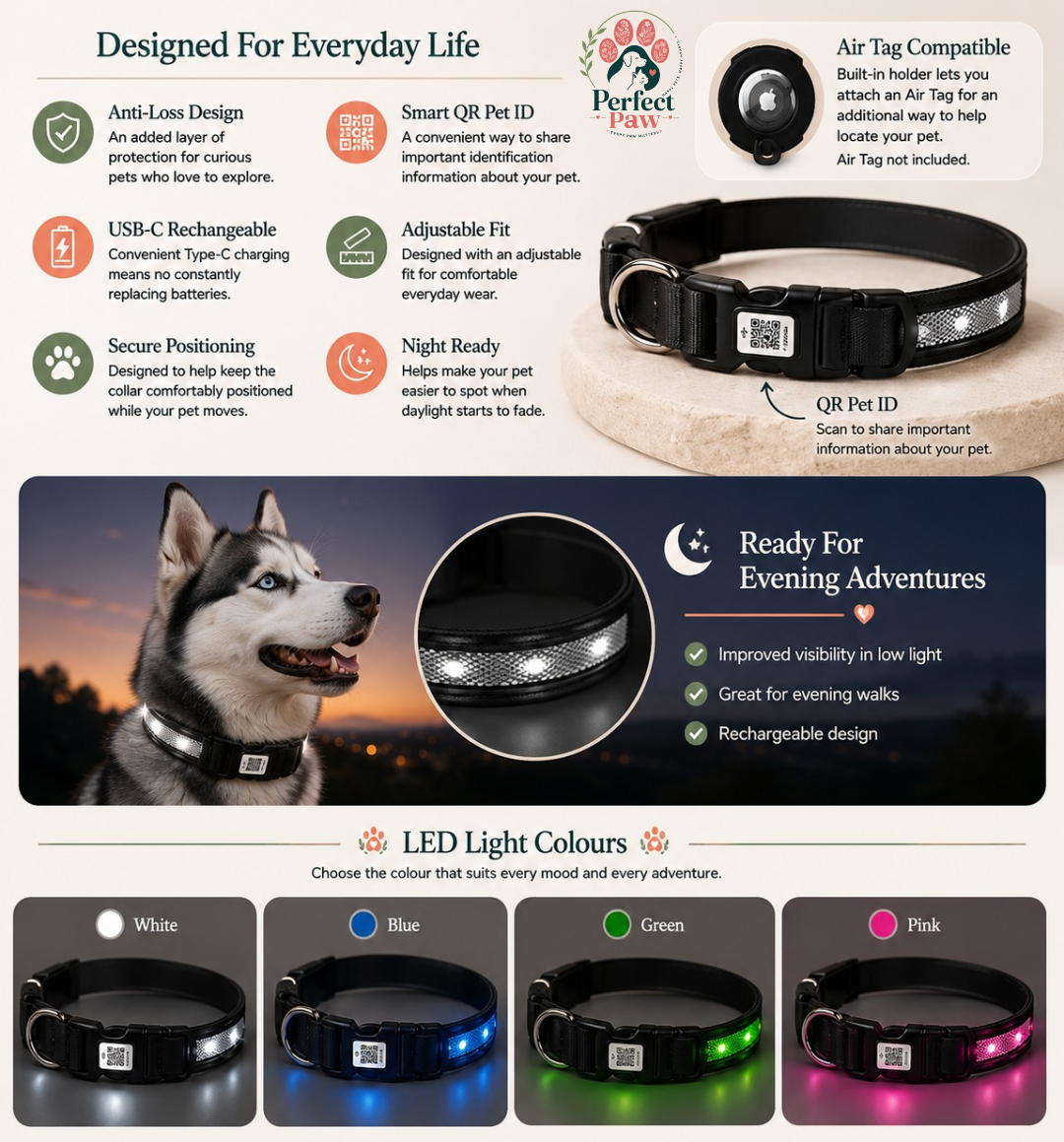 Perfect Paw™ Smart Safety Collar