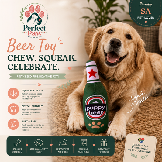Perfect Paw™ Brew Buddy | Soft Dog Toy